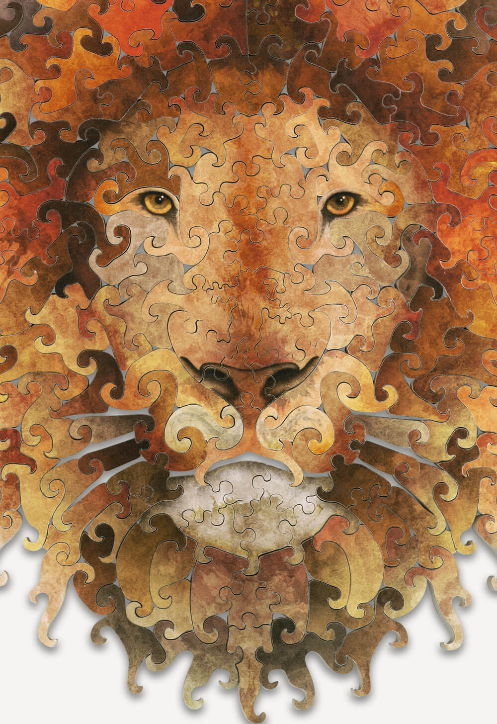 Wooden Jigsaw Puzzle Lion – Magic Puzzzles